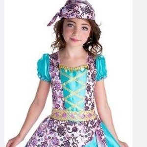 Target fortune teller costume. NWT large 10-12 includes dress and headpiece(hs1)